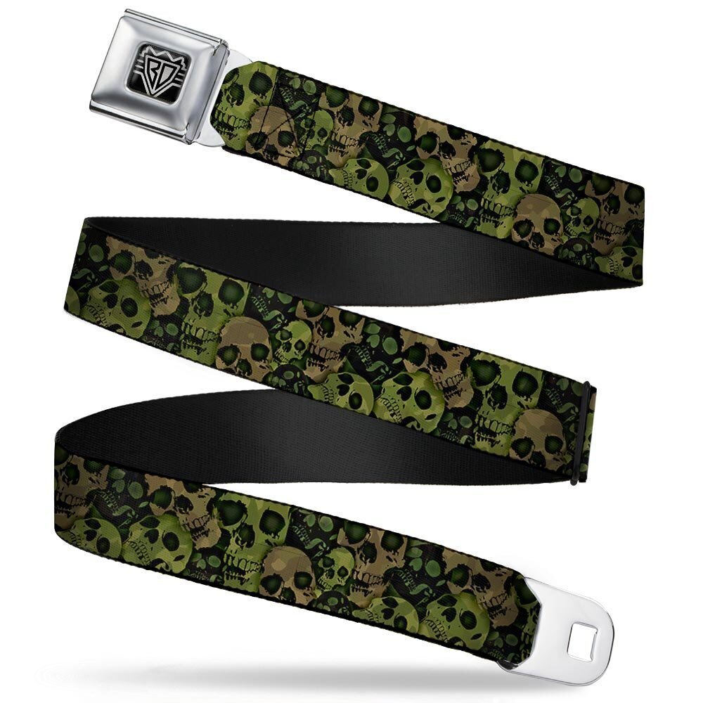 8762 Seatbelt Belt California XL, Multicolor, 1.5" Wide-32-52 Inches in